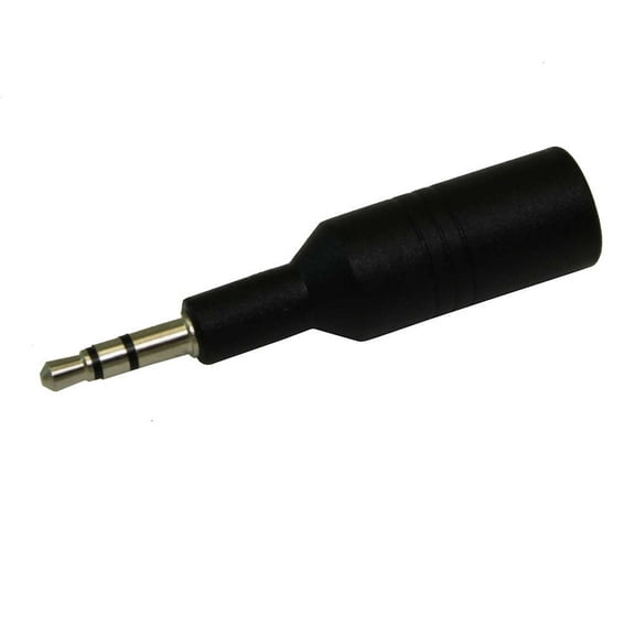 3.5mm Male Stereo (TRS) to Female 4 Conductor (TRRS) CTIA or OMTP Adapter