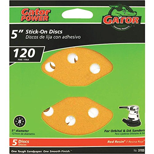 5PK 5" 120G Sand Disc