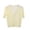 Yellow, variant on Timegard Women's Button down Cardigan Short Sleeve V Neck Ruffle Cute Comfy Crop Knit Sweater for Fall Casual,Yellow,Free Size