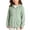 Green, variant on ZBSOKO Girls Zip Up Hoodie Ribbed Knit Solid Color Warm Jacket with Pocket Lightweight Fashion Hooded Sweater for Kids Teen 5-16 Years