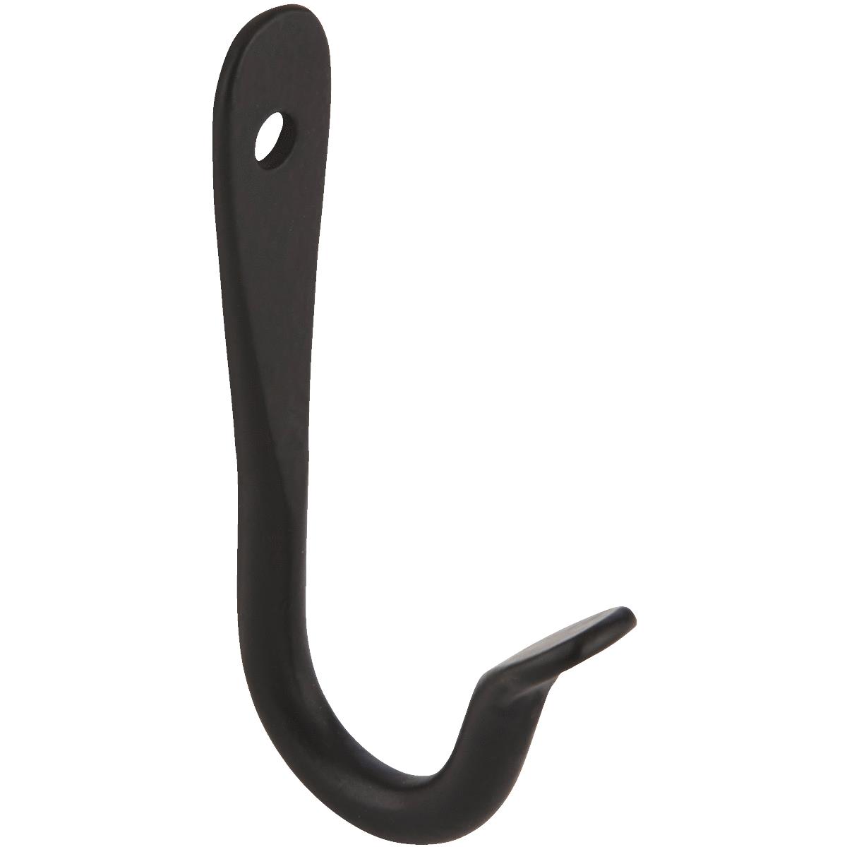 Panacea 3 In. Black PowderCoated Wrought Iron JHook Plant Hanger