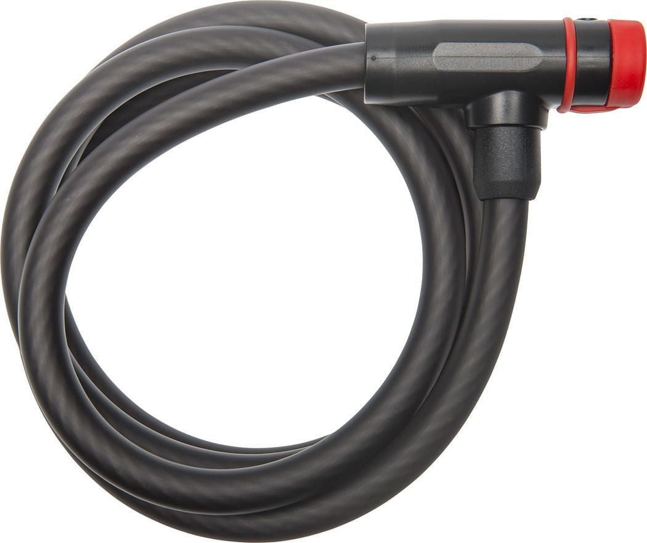 Bell Sports Ballistic 610 Key Cable Bike Lock, 12 mm x 5 ft. steel cable