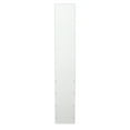 thumbnail image 6 of Tcbosik Narrow Bookcase with Open Shelves, 70.8" Tall Book Shelf with 3 Storage Drawers, Modern Slim Cabinet for Living Room, Dining Room, White, 6 of 8