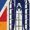 Royal Blue, variant on Officially Licensed Nasa Vintage Space Shuttle Launch Men's T-shirt