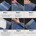 thumbnail image 5 of VEFSU Hem Tape,No Sew Hemming Tape for Pants,Fabric Tape Adhesive for Dresses Clothes Skirts Jeans,Versatile Fashion Tape,Double Sided Tape for Clothes, 5 of 6