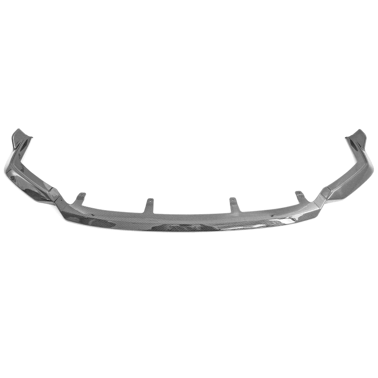 V-Style Gloss Black Front Bumper Lip Splitter Kit For 2021-2025 Lexus IS350 F-Sport (3-Piece)