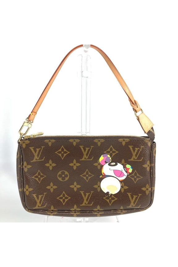 Pre-Owned LOUIS VUITTON M51981 Monogram Panda Pochette Accessoires by Takashi Murakami....