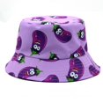thumbnail image 5 of RV Sombrero reversible Sombrero de cubo Sombrero de pesca Sombrero para el sol para mujeres y niñas, berenjena oso de fresa Electrónica, 5 of 5