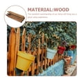 thumbnail image 3 of SEWACC 4pcs Garden Fence Panel Multi Use Fence Decor Reusable Garden Edging For Lawn Decoration And Plant Protection, 3 of 8