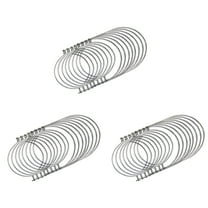 24 Pack Stainless Steel Wire Handles (Handle-Ease) for Jar, Ball Pint Jar, Canning Jars, Silver(Not Included Jars)