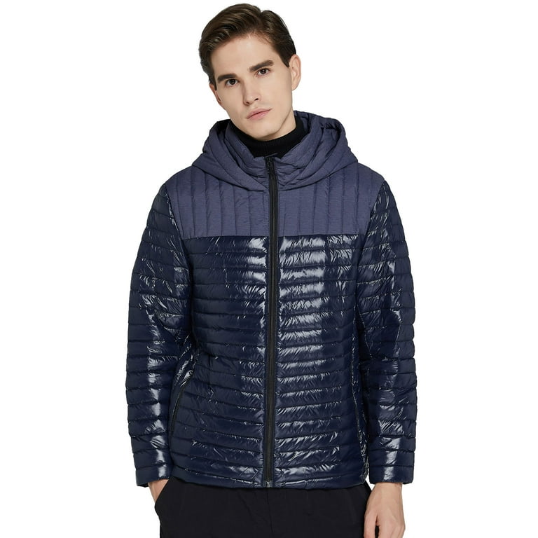 Orolay Men s Long Hooded Winter Down Jacket Warm Puffer Jacket