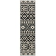 thumbnail image 2 of SAFAVIEH Veranda Dogon Southwestern Indoor/Outdoor Runner Rug, 2'3" x 12', Grey/Beige, 2 of 7