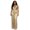 Apricot, variant on Women's Satin Sleeveless Jumspuist Cowl Neck Wide Leg Long Pants Dressy Romper High Waist Club Night Party One Piece Outfits