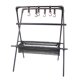 thumbnail image 2 of Plegable portátil para acampar Estante colgante Aleación de aluminio Cocina Secado de ropa Utensilios de cocina Organizador multifuncional Estantería - capas Sunnimix Estante al aire libre, 2 of 8