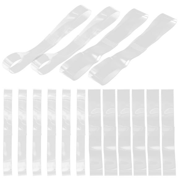 Eeristq 8 Pairs of Replaceable Shoe Straps Elastic Heel Bands Transparent Ankle Straps High Heel Decor