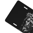 thumbnail image 5 of Jesus Blessed License Plate, Car Front License Plates With 4 Holes, Metal Car Plate,Aluminum Novelty License Plate, 6 * 12 Inches, 5 of 7