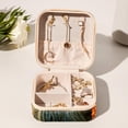 thumbnail image 6 of Thanksgiving Turkey Travel Portable Square Jewelry Display and Decorative Box with Bracelet Holder - Ideal for Rings, Earrings, Necklaces, Bracelets, and More - Suitable for Girls and Women, 6 of 6