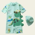 thumbnail image 2 of Godom Boys One Piece Swimsuit Rash Guard Swimsuit Kid Swimwear Bathing Suits Sun Suit Surfing Suit for Kids, 2 of 5