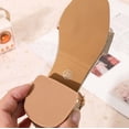 thumbnail image 5 of WAYUTE Girls Sandals Rhinestone Square Toe Buckle High Heel Dress Princess Shoes with Bow Design for Kids Tween Party Wedding,Gold,11.5 Y-12 Y, 5 of 7