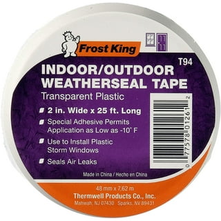 Frost King® V54184 Crystal Clear Vinyl Sheeting / Surface