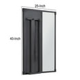 thumbnail image 5 of Rectangular Cargo Bedroom Mirror, Black - Saltoro Sherpi, 5 of 5