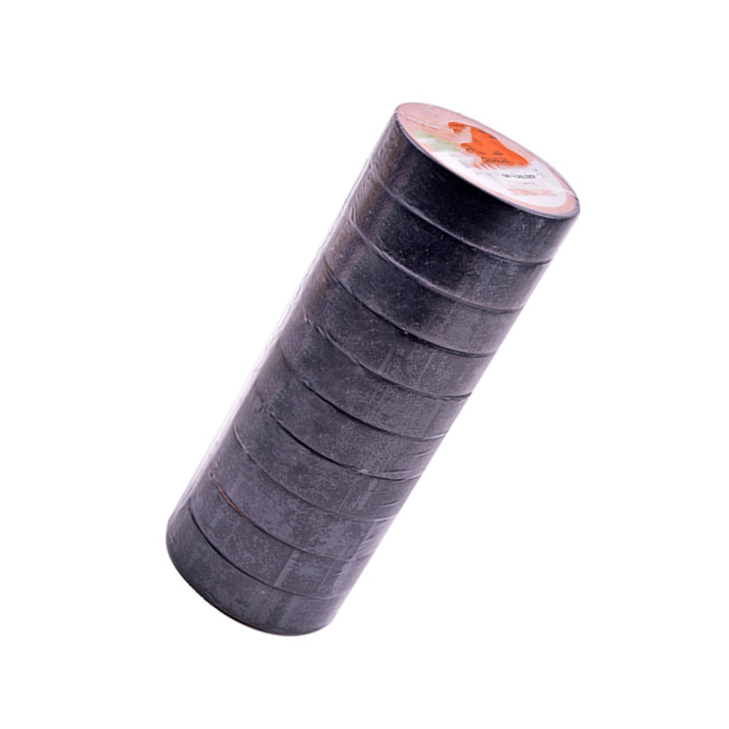10 Roll PVC Electrical Insulation Tape for Home Industrial and Automotive
