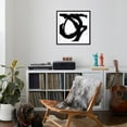 thumbnail image 4 of Art.com Circular Strokes I Art Print by Megan Morris, Black Frame Wall Art, 29" x 29", 4 of 5