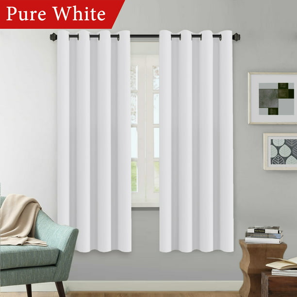 White Curtains 72 Inches Long For, Room Darkening White Curtains