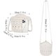 thumbnail image 5 of LHSHID Women Mini String Woven Cross-body Shoulder Bag Top-handle Bag, 5 of 7