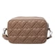 thumbnail image 1 of Bolso En Forma De Corazón Pequeño Cuadrado Correa Ancha PU Hombro Para Mujer Caqui, 1 of 6