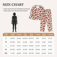 thumbnail image 4 of Sikiie Hand Drawn Tomatoes Women's Long-Sleeve Shirt and Full-Length Bottom Pajama Set (s-xxl)-Small, 4 of 7