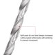 thumbnail image 4 of Helicoidales Brocas, Alta Velocidad Acero, Extra Largo Taladro Brocas 11x250mm, 4 of 5