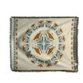 thumbnail image 2 of Vintage Tablecloth, Polyester Cotton Sofa Towel Tablecloth with Tassels Double Layer Multifunctional Table Cover for Picnic Park Table Living Room, 2 of 8