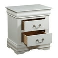 thumbnail image 4 of White 2-Drawer Nightstand, 4 of 5