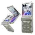 thumbnail image 1 of Vizvera para Motorola Razr 50/Razr 60 Funda con Cubierta de Bisagra, Protector de Pantalla Integrado a Prueba de Golpes Cubierta de Smartphone Todo Incluido Carga Inalámbrica para Motorola Razr 2024/, 1 of 9