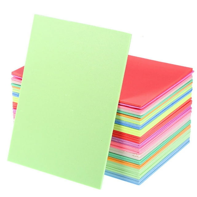 Coofit 10PCS Kids Foam Sheets Assorted Color Creative Craft Foam Board Craft Foam Sheet