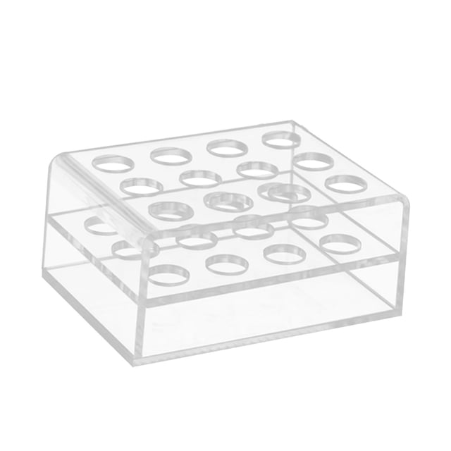 Portalápices Sunnimix acrílico transparente Soporte de exhibición de maquillaje