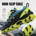 thumbnail image 7 of Calceus Big Boys' Waterproof Trail Shoes, Blue, Little Kid 13.5, 7 of 7