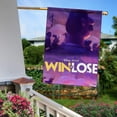 thumbnail image 5 of Win or Lose-themed Garden Flag. Perfect gift for fans, friends, and family members, and suitable for outdoor activities, party decorations11''x18'', 5 of 5