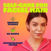 Nair Hair Remover Face Cream, Moisturizing Formula Hair Removal with Sweet Almond Oil, 2 oz