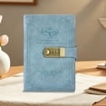 thumbnail image 1 of EGNMCR A5 Vintage Notebook Thick Personalized Student Journal Stationery Notebook Business Notepad Paper Password Book, 1 of 6