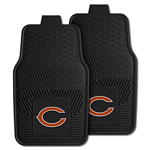 FANMATS - 8753 Tapete de Coche de Vinilo Resistente de los Chicago Bears de la NFL 18"x27"