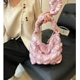 thumbnail image 6 of Kukuzhu Puffer Bag for Women Quilted Hobo Tote Bubble Bag Puffer Handbag Puffy Bag Satchel for Party Gift 2023, 6 of 7