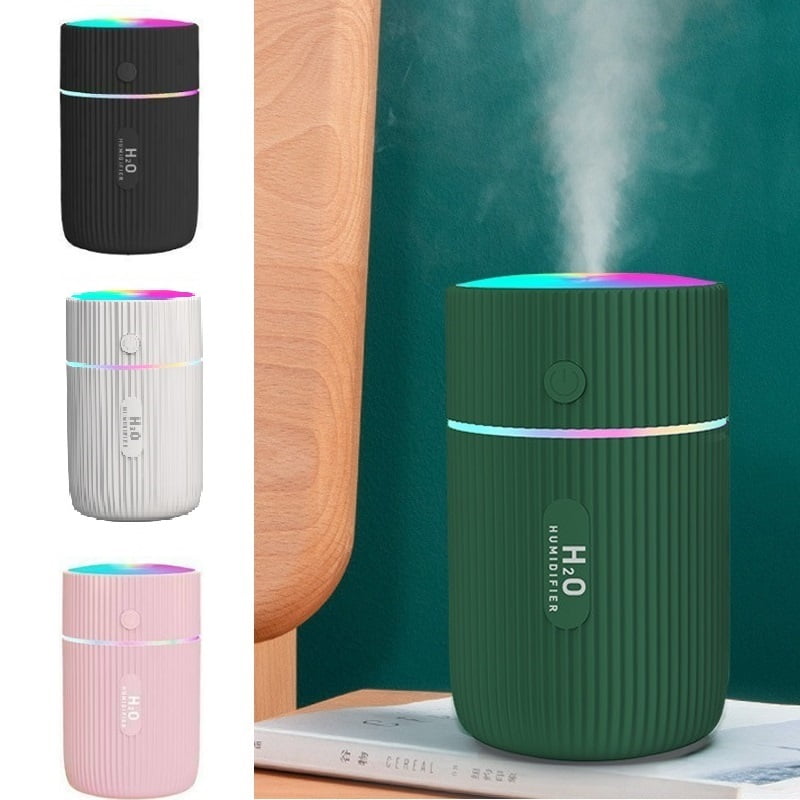 KEMOO Humidifiers,200ML Desk Humidifiers,Whisper-Quiet Operation,Night Light Function,Two Spray Modes,Auto Shut-Off for Bedroom,Babies Room,Office,Home,Essential Oil Forbidden 