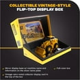 thumbnail image 6 of CAT Caterpillar 966A Wheel Loader Yellow with Operator "Vintage Series" 1/50 Diecast Model by Diecast Masters, 6 of 9