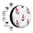 thumbnail image 4 of Pofeuu Sea Horse And Corals1 Print Spare Tire Wheel Cover for Car Truck SUV Camper Universal Fit Spare Tire Cover RV Spare Tire Covers-14 inch, 4 of 6