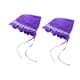 thumbnail image 5 of 2x sombrero para mascotas, sombrero para el sol para cachorros, accesorio para mascotas, sombrero con protección solar para perros, gorro transpirable Violeta, 5 of 8