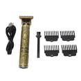thumbnail image 2 of Cortapelos profesional, Kit de corte de pelo eléctrico, recortador Vintage recargable con peines guía, 2 of 5