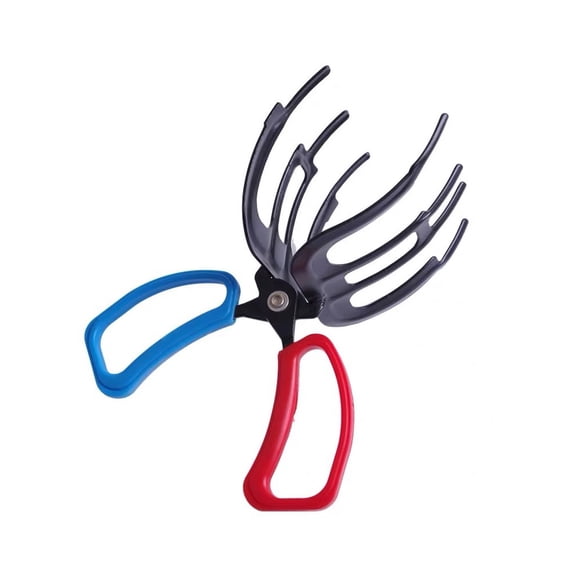 Fishing Pliers Gripper-3 Claw Fish Grip Tool with Three-Toothed Metal Clamp for Freshwater Fish Control and Tackle Holding-1 PCS