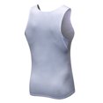 thumbnail image 4 of pstuiky Camisetas sin mangas para hombre, Camiseta deportiva ajustada sin mangas de color liso para hombre. Chaleco de hombre m, 4 of 5